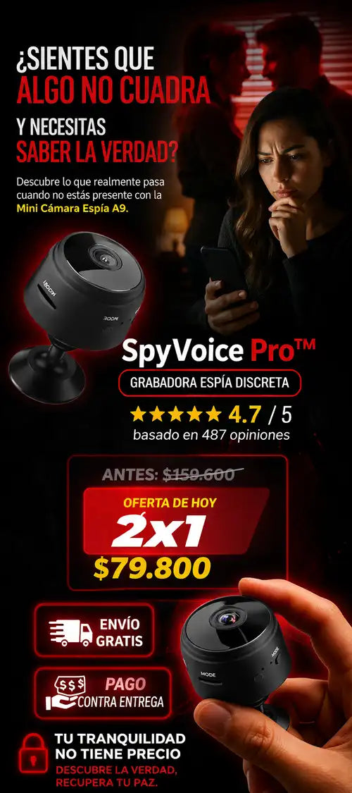 PROMOCION 2X1 Minicamara espia SpyDot