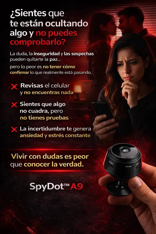 PROMOCION 2X1 Minicamara espia SpyDot